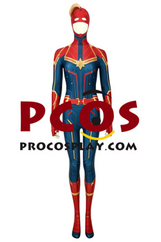 Bild von Carol Danvers 3D-Version Cosplay-Kostüm mp005163