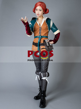 Image de Prêt à expédier The Witcher 3: Wild Hunt Triss Merigold Cosplay Costume mp003001-US