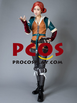 Immagine di Pronto per la spedizione The Witcher 3: Wild Hunt Triss Merigold Costume Cosplay mp003001-US