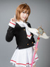 Imagen de listo para enviar tarjeta transparente Sakura Kinomoto uniforme Cosplay disfraz mp003941