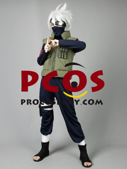 Photo de prêt à expédier Anime Kakashi Cosplay Costumes en ligne mp004039-liquidation