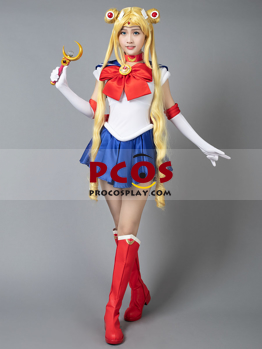 Bild von versandfertig Tsukino Usagi Serena Sailor Moon Cosplay Kostüme mp000139-101