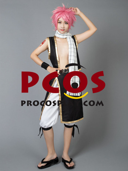 Picture of Ready to Ship Best Cheap Fairy Tail Natsu Cosplay Costumes Outfits For Sale mp000115