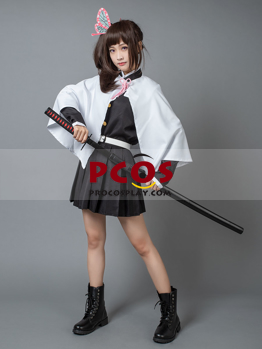 Photo du costume de cosplay Kimetsu no Yaiba Kanao prêt à être expédié mp005151