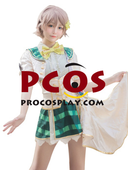 Bild von LoveLive! Schulidol Festival All Stars Grünes Team Cosplay Kostüm mp005202