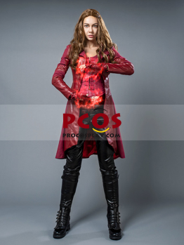 Avengers 3 Infinity War Costume Scarlet Witch Wanda Maximoff Cosplay Halloween 