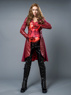 Bild von Captain America: Bürgerkrieg Wanda Maximoff Scharlachrote Hexe Cosplay Kostüm mp003262