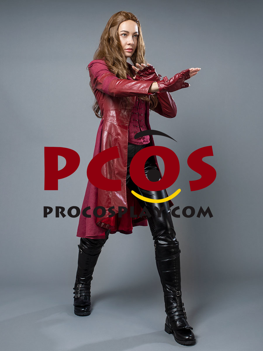 Captain AmericaCivil War Wanda Maximoff Scarlet Witch Cosplay Costume