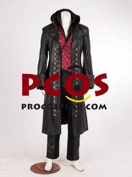 Bild von Versandbereit Es war einmal Killian Jones Captain Hook Cosplay Kostüm mp001994