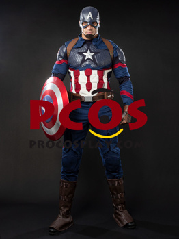 Picture of Ready to Ship Endgame Captain America Steve Rogers Cosplay Costume with Helmet mp004310-101