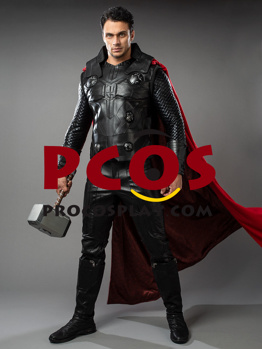 Immagine di Infinity War Thor Odinson Cosplay Costume Versione aggiornata mp004037