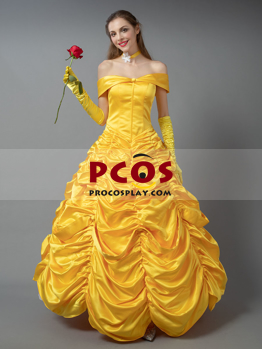 Immagine di Beauty and the Beast Belle Cosplay Costume mp002019