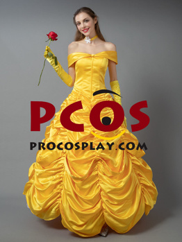 Immagine di Beauty and the Beast Belle Cosplay Costume mp002019