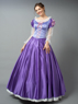 Bild von Ready to Ship Wirren Prinzessin Rapunzel Cosplay Kleid mp003880