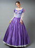 Immagine di Ready to Ship Tangled Princess Rapunzel Cosplay Dress mp003880