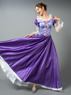 Picture of Готово к отправке Запутанное платье принцессы Рапунцель Косплей mp003880