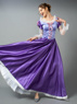 Immagine di Ready to Ship Tangled Princess Rapunzel Cosplay Dress mp003880