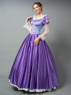 Imagen de Vestido Cosplay Cosplay Rapunzel Princesa Enredada Listo para enviar mp003880