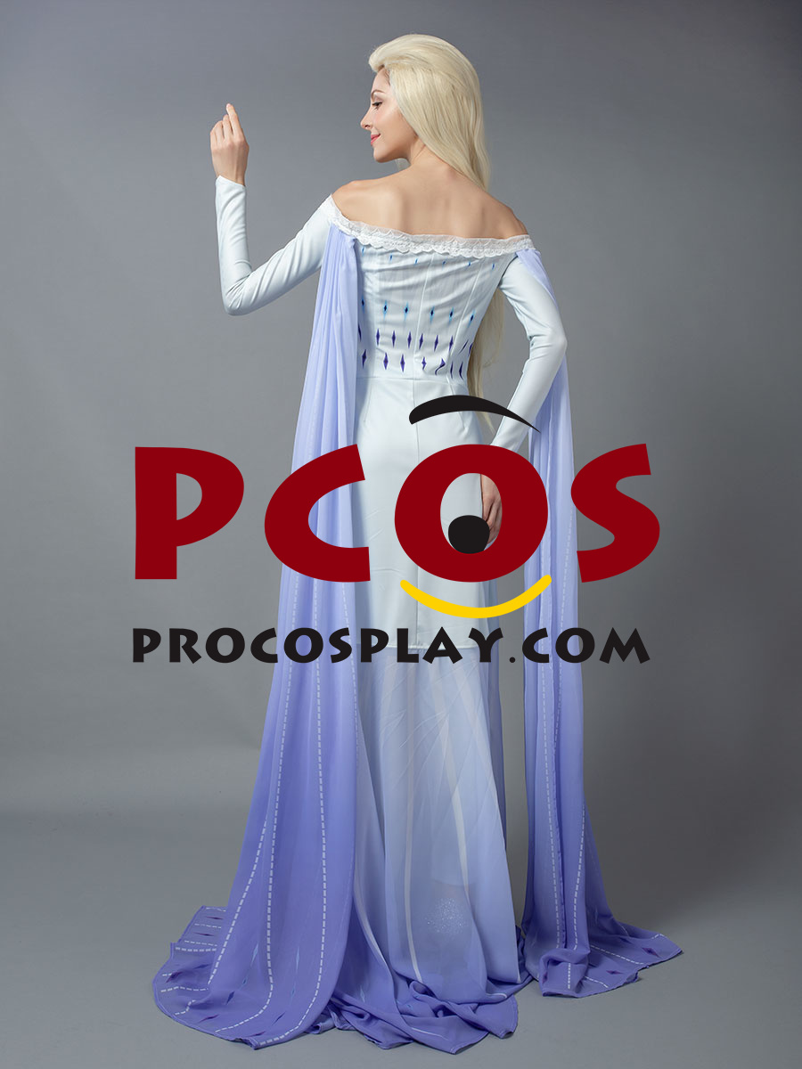Buy Frozen 2 Elsa White Dress Halloween Costume And Get Fast Shipping