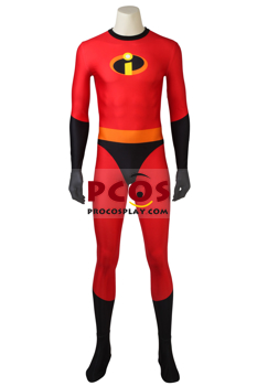 Bild der Unglaublichen 2 Mr. Incredible Bob Parr Cosplay Kostüm 3D Jumpsuit mp005405