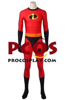 Bild der Unglaublichen 2 Mr. Incredible Bob Parr Cosplay Kostüm 3D Jumpsuit mp005405