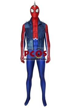 Immagine di Spider-Geddon Hobart Brown Spider-Punk Cosplay Costume mp005427