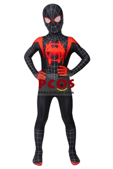 Детский косплей-костюм Майлза Моралеса с изображением Человека-паука: Через стихи Майлза Моралеса mp005398