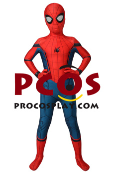 Picture of Spider-Man: Homecoming Peter Parker Cosplay Costume For Kids mp005484