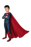 Изображение Человека из стали Кларк Кент Супермен Косплей Костюм для детей mp005489