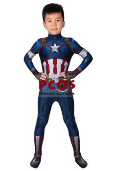 Imagen de Age of Ultron Capitán América Steve Rogers Disfraz de Cosplay para niños mp005491