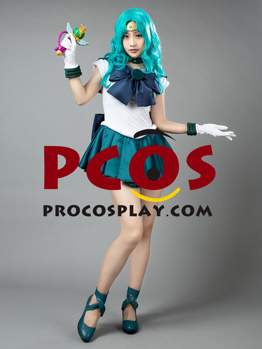 Picture of Ready to Ship Sailor Moon Sailor Neptune Kaiou Michiru Cosplay Costume mp000515-101