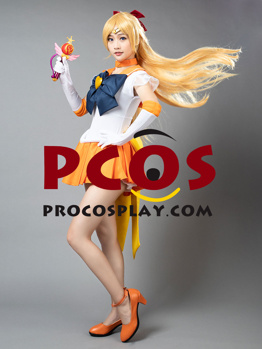 Immagine di Sailor Moon Super S Film Sailor Venus Minako Aino Costumi Cosplay mp001403