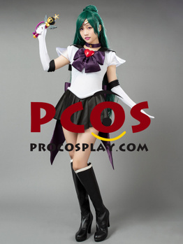 Immagine di Sailor Moon Super S Film Sailor Pluto Setsuna Meioh Trista Costumi Cosplay mp001410