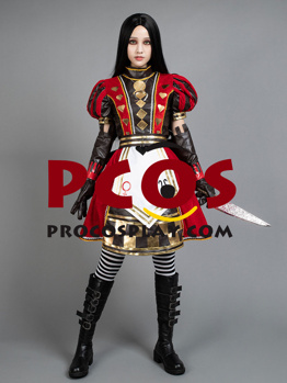 Immagine di Pronta consegna Best Alice: Madness Returns Abito reale Cosplay Costutme Oline Store mp000099