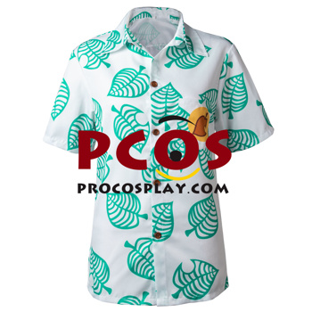 Immagine di Ready to Ship Animal Crossing Tom Nook Cosplay Costume Camicia bianca mp005568