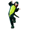 Picture of Ready to Ship Green Dinosaur Coral Fleece Pajamas and Shoes mp005569