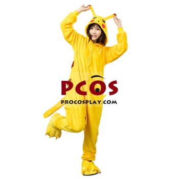 Picture of Pikachu Coral Fleece Pajamas and Shoes mp005570