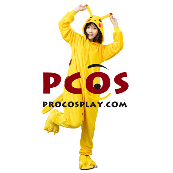 Picture of Pikachu Coral Fleece Pajamas and Shoes mp005570