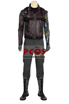 Image de Le faucon et le soldat d'hiver Bucky Barnes Cosplay Costume MP005571