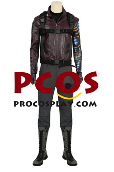 Image de Le faucon et le soldat d'hiver Bucky Barnes Cosplay Costume MP005571