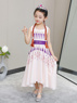 Picture of Ready to Ship Frozen 2 Anna Cream Dress Cosplay Costume For Kids mp005586