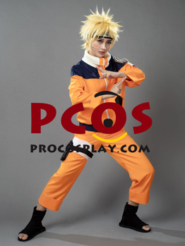 Photo de prêt à expédier Anime Uzumaki 1 génération Cosplay Costume mp004053-liquidation