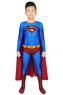 Immagine di Superman Returns Superman Clark Kent Costume Cosplay Solo per bambini mp005679