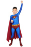 Immagine di Superman Returns Superman Clark Kent Costume Cosplay Solo per bambini mp005679