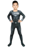 Picture of Justice League Black Superman Clark Kent Cosplay Costume Only for Kids mp005680