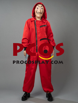 Picture of Ready to Ship La Casa De Papel Season 3 Money Heist Salvador Dali Cosplay Costume mp005159