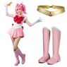 Imagen de Sailor Moon Chibiusa Sailor Chibi Moon Conjunto de disfraz de Cosplay mp000272