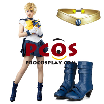 Picture of Sailor Moon Sailor Uranus Haruka Tenoh Cosplay Costume Set mp000703