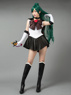 Imagen de Sailor Moon Sailor Pluto Meiou Setsuna Conjunto de disfraz de Cosplay mp000694