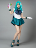 Imagen de Sailor Moon Sailor Neptune Kaiou Michiru Conjunto de disfraz de Cosplay mp000515
